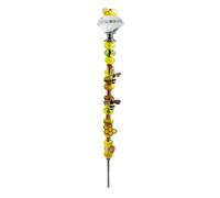 Giwnhvx Acchiappa Luce A Forma di Ape, Decorativi da Giardino, Bastoncino da Fata, Decorazione DIY con Perline, con Ciondolo, Forniture da Giardino B