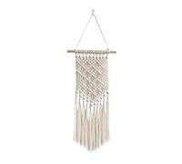 Giwnhvx Acchiappasogni con perle e piume, acchiappasogni fatti a mano, acchiappasogni in macramé, arazzo da parete acchiappasogni, decorazione Boho per camera da letto.