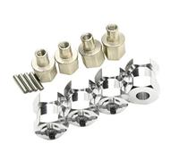 Giwnhvx Adattatore di Allenamento Esagonale Ruota Rc12Mm Accoppiamento albero Spalmato da 15 Mm Adatto per Arrampicata Auto D90 Ax10 Cc01, Scx10,