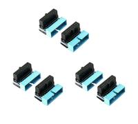 Giwnhvx Adattatore di Estensione da un Femmina da 6 Pz USB 3.0 un 20 Pin su e Giù Angolato di 90 Gradi per La Scheda Madre