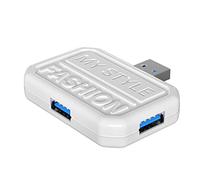 Giwnhvx Adattatore Hub USB C 3 nel 1 Tipo C Un Compatibile Adattatore USB 3.0 per Laptop Accessori per PC Smartphone Splitter-B