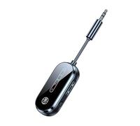 Giwnhvx Adattatore Trasmettitore Bluetooth 5.4 Trasmettitore/Ricevitore Audio Bluetooth 3,5 mm Aux per , Televisione, Auto