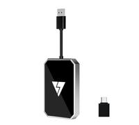 Giwnhvx Adattatore wireless 2 in 1 per Android Carplay Adattatore USB Adattatore wireless per auto converte cablato Android Auto a wireless