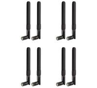 Giwnhvx Antenna 4G LTE Antenna Presa 8DBi SMA (8 Pezzi) Compatibile Router 4G LTE Gateway Telefono Domestico Hotspot Modem Router