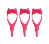 Giwnhvx Applicatore per mascara per ciglia, strumento per ciglia superiori e inferiori, applicatore per mascara, colore rosso rosa