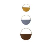 Giwnhvx Arazzo bohemien Wall Hanging Wall Decor Modern Farmhouse Apartment Decor Geometrico Legno Camera Decor Miscelazione Colore