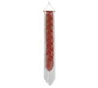 Giwnhvx Arazzo da parete in Macramé Tessuto a Foglie Nordiche, Stile Boho, con Pompon, per giardino, soggiorno, camera da letto, casa, hotel, decorazione C