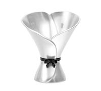 Giwnhvx Articoli di fiori fatti a mano caleidoscopio bouquet di fiori disposizione scatola arte vaso decorazione decorazione casa camera da letto vaso a 11x18x20CM