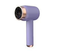 Giwnhvx Asciugacapelli portatile, ricaricabile tramite e ricarica USB, 2 in 1, aria fredda e calda, presa C EU