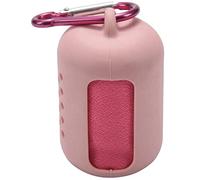 Giwnhvx Asciugamano da viaggio portatile pieghevole mini asciugamano a compressione asciugamano da ghiaccio asciugamano sportivo rosa 40 x 40 cm