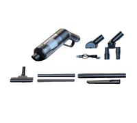 Giwnhvx Aspirapolvere USB Ricarica Auto Aspirapolvere Domestico Piccola Auto con Alta Potenza Pulizia Potente Nero
