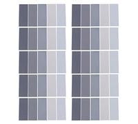 Giwnhvx Assortimento di 200 fogli di carta vetrata ad alta grana 1000/2000/3000/5000/7000 per lucidatura di legno e metallo