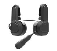 Giwnhvx Auricolare Bluetooth senza fili del motociclo Stereo Moto Casco Cuffie Lettore Musicale Vivavoce Auricolare con Supporto Clip