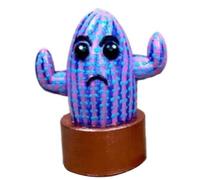 Giwnhvx Bambola di Cactus con Occhi, in Miniatura, Mini, Decorazione per La Stanza da Tavolo, Cactus, C