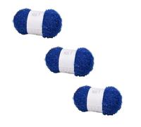 Giwnhvx Bambola intrecciata a Mano in Vetro, Dorato Intrecciato Brillante, Blu Royal