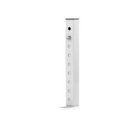 Giwnhvx Barra di blocco regolabile per finestra AC, piccole barre di sicurezza per la sicurezza dei bambini, fermaporta per scorrimento verticale A