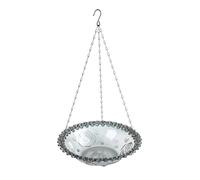 Giwnhvx Birdbath per uccelli a forma di fiore per uccelli a forma di uccello per giardino all'aperto,Forniture agricole da giardino,Alimentatore per colibrì Forniture A
