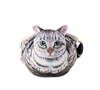 Giwnhvx Borsa cosmetica a forma di gatto Borsa di bellezza multifunzionale Antipolvere Grande Capacità Signore di Viaggio Caso di trucco Ragazza Borsa di trucco B