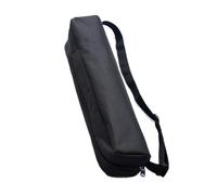 Giwnhvx Borsa da trasporto custodia per microfono, lampada fotografica, treppiede, ombrello, custodia morbida portatile, strumento musicale, nero