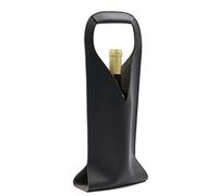 Giwnhvx Borsa da vino in pelle per bottiglia di vino, borsa per champagne, borsa regalo per Natale, matrimonio, viaggio, compleanno D