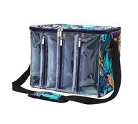 Giwnhvx Borsa per attrezzi da lavoro a maglia Capacità Borsa portatile per riporre ferri da maglia Borsa per filati Borsa portatile Trasparente Visibile Oxford L Facile da usare Ben fatto