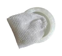 Giwnhvx Borsa per vino, rete elastica con manico robusto, regalo di nozze, scintillante e riutilizzabile, per matrimoni e compleanni