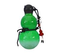 Giwnhvx Bottiglia d'acqua cinese di ispirazione retrò zucca 800 ml bottiglia d'acqua zucca grande capacità bottiglia d'acqua zucca bottiglia d'acqua da viaggio per palestra verde