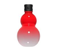 Giwnhvx Bottiglia d'acqua cinese di ispirazione retrò zucca bottiglia d'acqua 900ML zucca bottiglia d'acqua grande capacità rosso