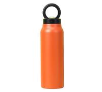 Giwnhvx Bottiglia d'acqua isolata arancione con supporto magnetico per telefono, realizzata in acciaio inossidabile