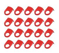 Giwnhvx Bottoni a pressione per birra, clip per bottiglie da cocktail, portabottiglie in plastica, calici per feste di compleanno e matrimonio, rosso