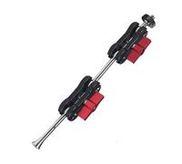 Giwnhvx Braccio articolato Montaggio Doppia Testa A Sfera 1/4 Pollice Vite per Fotocamera DSLR Luce Treppiede Live Hot Shoe Staffa Tipo D
