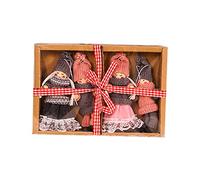 Giwnhvx Buon anno Natale Ciondolo fai da te Regalo di Natale Navidad Albero di Natale Ciondolo Decorazioni per A