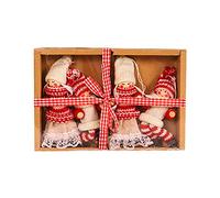 Giwnhvx Buon anno Natale Ciondolo fai da te Regalo di Natale Navidad Albero di Natale Ciondolo Decorazioni per C