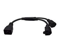 Giwnhvx C20-2X5-15R 1 in 2 IEC320 C20 a 2X5-15R Y Tipo di Estensione di Alimentazione per Telaio PDU