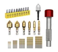 Giwnhvx Cacciavite Manico con Punta Cacciavite 180 ° Cacciavite Multifunzionale Portachiavi Forma Cacciaviti Adattatore Utensili Manuali