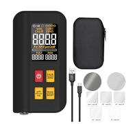 Giwnhvx Calibro di spessore del rivestimento ricaricabile 0.1Micrometre/0-1500µM Fe/NFe MAX/MIN Zero Misurazione T2X-EBTN Display Facile da installare Facile da usare