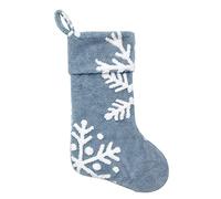 Giwnhvx Calze di Natale Modello di Neve Calzino di Caramelle Sacchetto Regalo Albero di Natale Sacchetto di Decorazione Appeso per la Decorazione di Natale