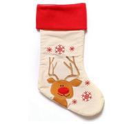Giwnhvx Calze di Natale renna, decorazione classica per le vacanze e regalo borsa di caramelle facile da installare