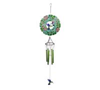 Giwnhvx Campanelli Eolici con Girandola per Uccelli da 42,1 Pollici Campanelli Eolici da Appendere per Esterni per da Giardino, Patio, Cortile