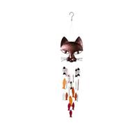 Giwnhvx Campanelli Eolici in Metallo Gatto Pesce Gatto Campanelli Eolici in Ghisa Campanelli Eolici in Metallo Vintage Melodia Emolliente Esterna per Giardino