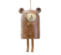Giwnhvx Campanello a vintage - stile Boho, adatto per la decorazione esterna, giardino, terrazza. Carillon a a forma di animale carino, facile da installare, C