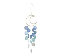 Giwnhvx Campanello Eolico Esterno Spiaggia Regalo Interno Esterno Casa Trasloco Giardino Decorazione Blu