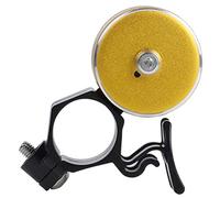 Giwnhvx Campanello per bicicletta, per mountain bike e bici da strada, allarme sonoro per la sicurezza, anello in metallo, giallo