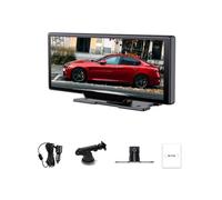 Giwnhvx Car Wireless CarPlay Screen, portatile 10.26 pollici IPS Android Auto Wireless Car Screen, registratore di guida senza macchina fotografica