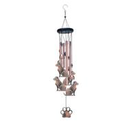 Giwnhvx Carillon A per Esterni, A Forma di Animale, Regalo per Amanti dei Cani, Regalo di Compleanno, Regalo Commemorativo, Decorazione per Giardino