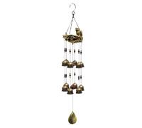 Giwnhvx Carillon A per Uccelli, Campanello per Balcone, Giardino, Finestra, Decorazione, Durevole, Facile da Installare, Facile da Usare.