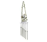 Giwnhvx Carillon Eolici a Forma di Animali Carini, Ciondoli Animali Cartoni Animati, Altalena Decorativa, Ornamenti da Giardino Artigianale A