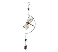 Giwnhvx Carillon Luminoso A Forma di Libellula, Impermeabile, da Appendere alla Finestra, per Patio e Giardino
