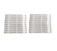 Giwnhvx Cartellini dei prezzi Display Cubes Numeri Regolabile Contatore Stand Etichetta Vendita Blocchi Prezzo 340 Pezzi per Prezzi Show Kit