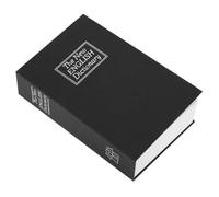 Giwnhvx Cassaforte per libro di trasferimento con serratura a combinazione, scatola di chiusura in metallo, scatola di immagazzinaggio di denaro salvadanaio sicuro apertura facile (S)